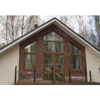 Остекление загородного дома с ламинацией и раскладкой - фото - 2